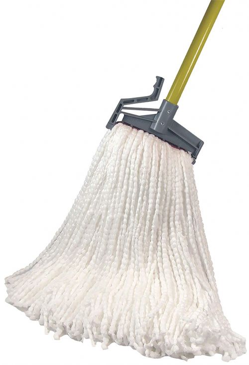 Golden Star Pearl Microfiber Wet Mop Large White Pack 1 / EA