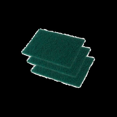 Performance Plus Scrubbing Hand Pad Green 6 x 9 Heavy Duty Pack 20 / cs