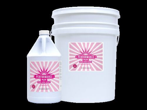 Performance Plus Pink Dish Detergent Pack 4 / 1 Gallon