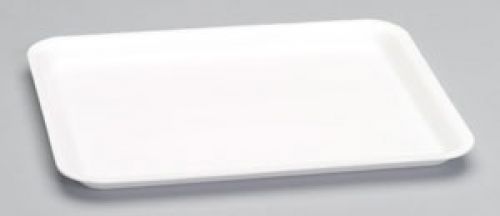 #12S Foam Food Tray 11.25''x9.25''x0.5'', White, 125/Pack