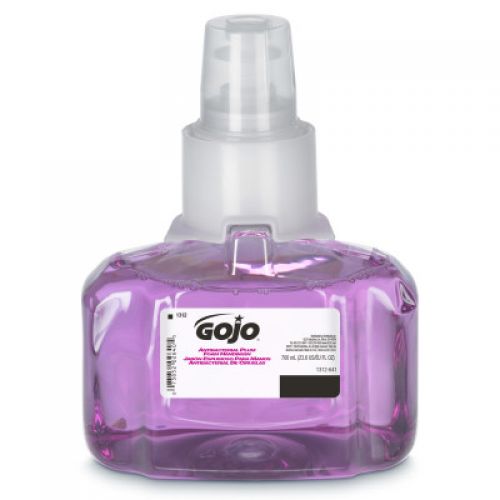 GoJo Antibacterial Plum Foam Handwash Refill 700ml Purple LTX-7 Pack 3 / cs