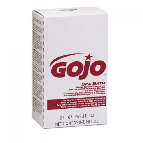 Gojo Spa Bath Body & Hair Shampoo 2000 ml refills Cucumber Melon Pack 4 / cs