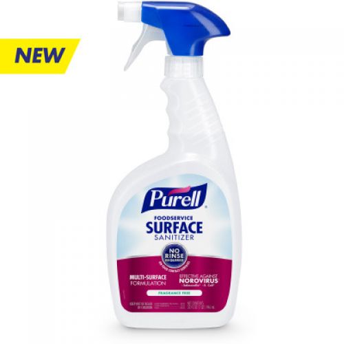 Purell Foodserv. Surface Sanitizer Capped Bottle With Spray Trigger Pack 6 / 32 oz
