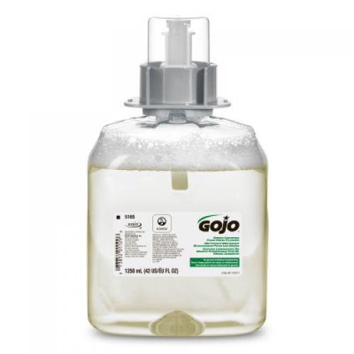 Gojo Green Certified Foam Hand Cleaner 1250 ml refills Clear Pack 3 / cs