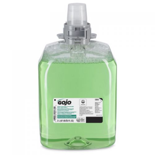 Gojo Luxury Foam Hair & Body Wash 2000 ml refills Green Pack 2 / cs