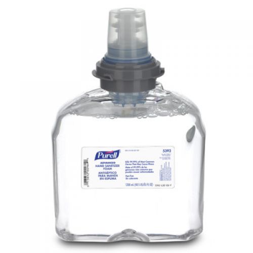 Purell Foam Instant Hand Sanitizer 1200 ml refills Clear Pack 2 / cs