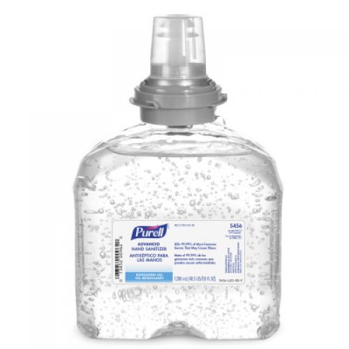 Purell Instant Hand Sanitizer 1200 ml refills Clear Pack 4 / cs
