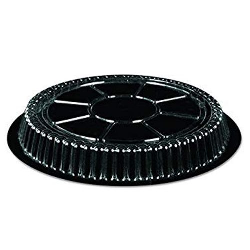 HFA Plastic Dome Lid for 2046 9" Round 7/8" Deep Pack 500