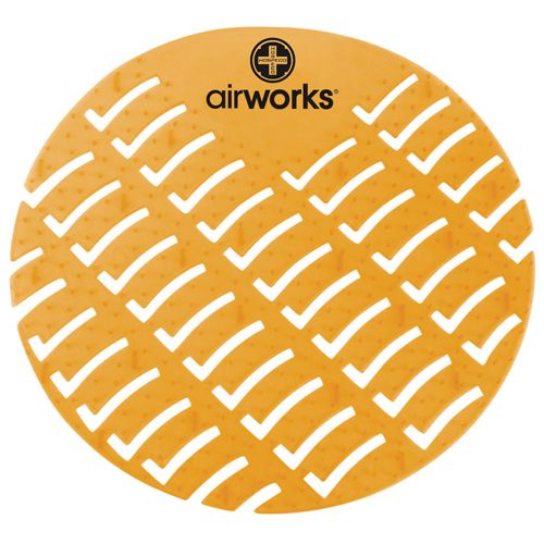 AirWorks Urinal Screens Orange; Mango Pack 10 / bx