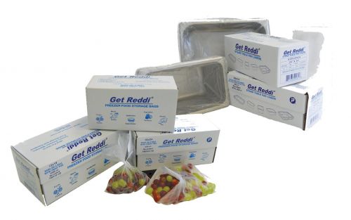 High Density Deli Bag w/ Saddle Pack 10.5''x8.5'' 0.6mil, Clear (2000 Per Case)