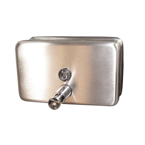 Impact Soap Dispenser Horizontal Stainless Steel Pack 1 / EA