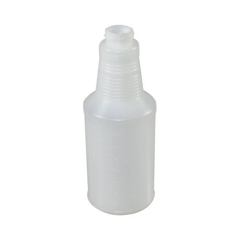 Impact Round Plastic Bottle With Graduations 16 oz Clear Center Neck Pack 1 / EA