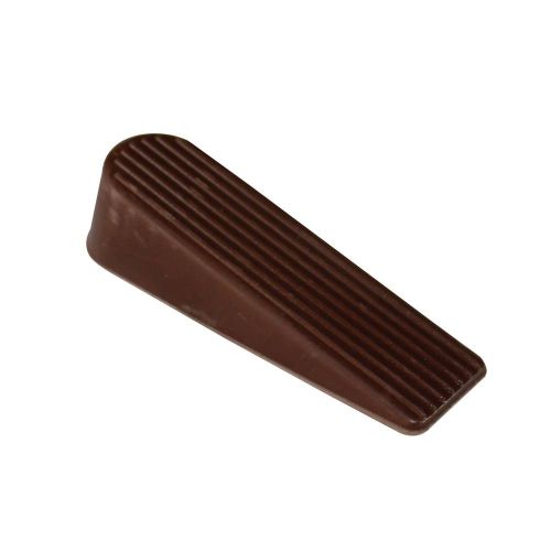 Impact Door Stop Rubber Brown 4" x 1" Pack 1 EA