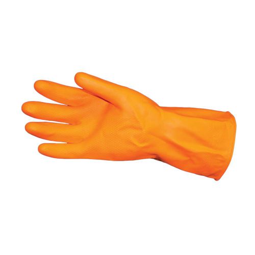 Impact Deluxe Flock Gloves X-Heavy Orange 12 Length Pack 12 / Pair