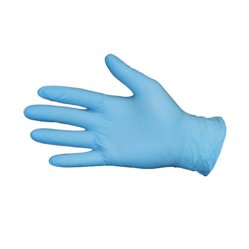 Impact Nitrile Powdered Free Gloves Blue Purpose Guard Pack 10 / 100