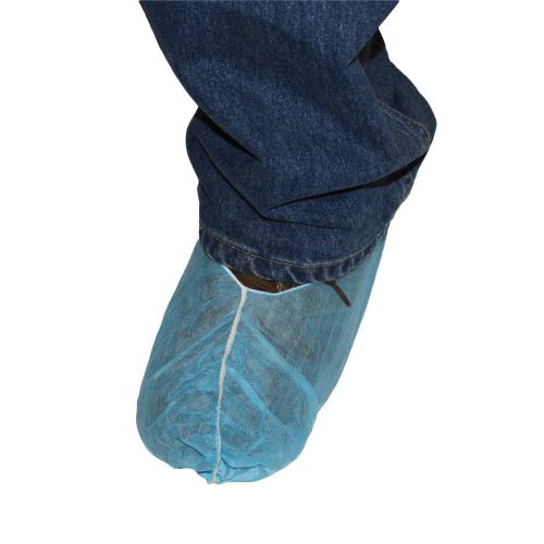Impact POlylite Non Skid Shoe Covers Large Blue 16 Pack 150 pair / cs