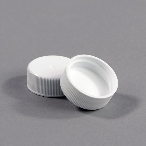 Industrial Container F-217 Liner White Ribbed Cap 28-400 Pack EA