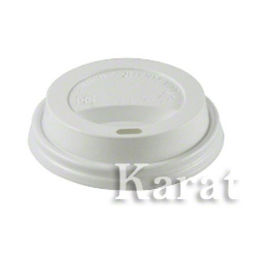 Karat Cup Lid for 10-24oz Hot Cup White Pack 1000