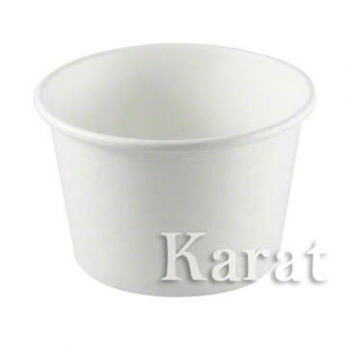 Karat Cup 8oz Double Poly Paper Container Pack 1000