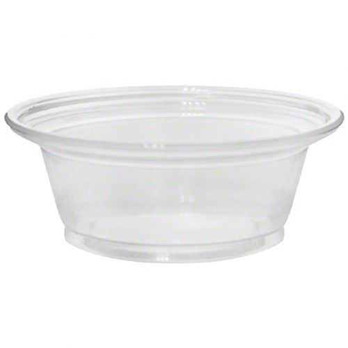 Karat Cup 1 oz Trans Portion Cup Pack 2500 / cs