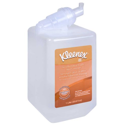 Foam Skin Cleanser Antimicrobial 1.0L Clear Unscented