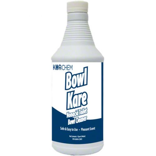 Kor Chem Bowl Kare Non Acid Bowl Cleaner Pack 12/1qt