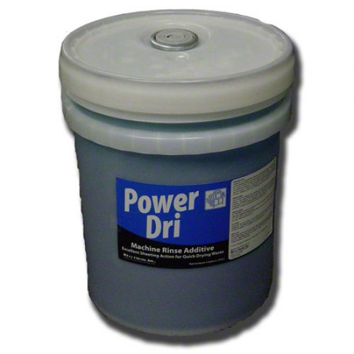 Kor Chem Power Dri Machine Warewashing Rinse Additive Pack 5 gallon pail