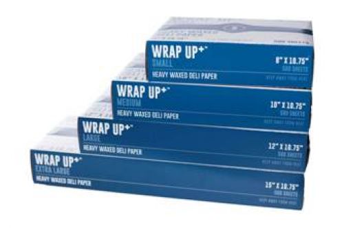 McNairn 10x 10.75 dry wax deli sheets Pack 12/500