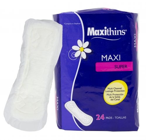 Super Maxithin Feminine Napkins