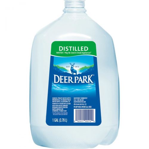 Nestle Distilled Water "Deer Park" 1 Gallon Pack 6 / cs