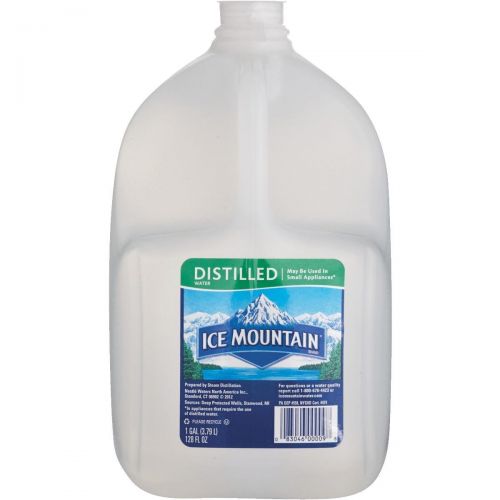Nestle Distilled Water "Ice Mountain" 1 Gallon Pack 6 / cs