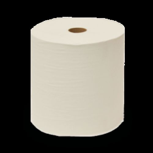 1-Ply Hardwound Paper Towel Roll 7.88''x800', White (6 Rolls)