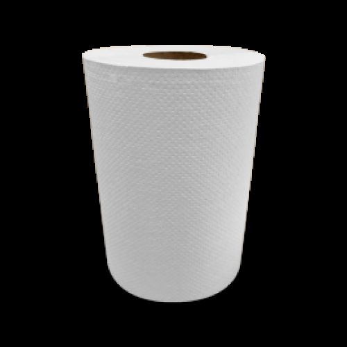 Executive 1-Ply TAD Hardwound Paper Towel Roll 8''x580', White (6 Rolls)