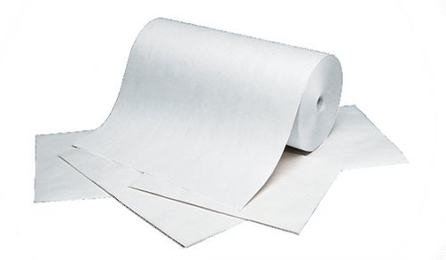 Nova 24x1000 White Butcher Paper Roll 40# Basis Weight Pack 1 Roll