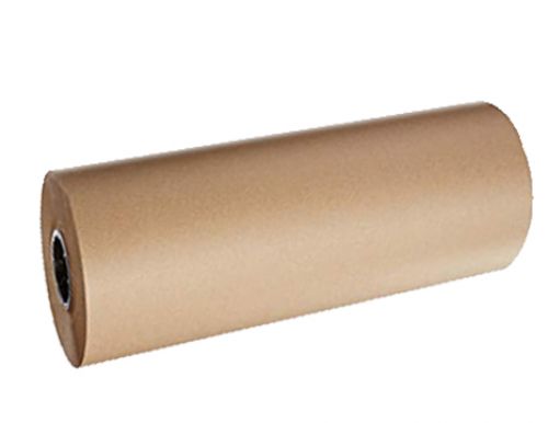 Nova 12"x1200 Recycled Kraft Paper Roll 30# Basis Weight Pack 1 Roll