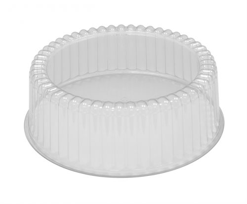 Disposable Plastic Cake Containers with Dome Lid - Pactiv - 50