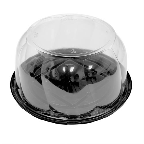 10'' Black Base With 5.5'' Dome fits 9'' Cake