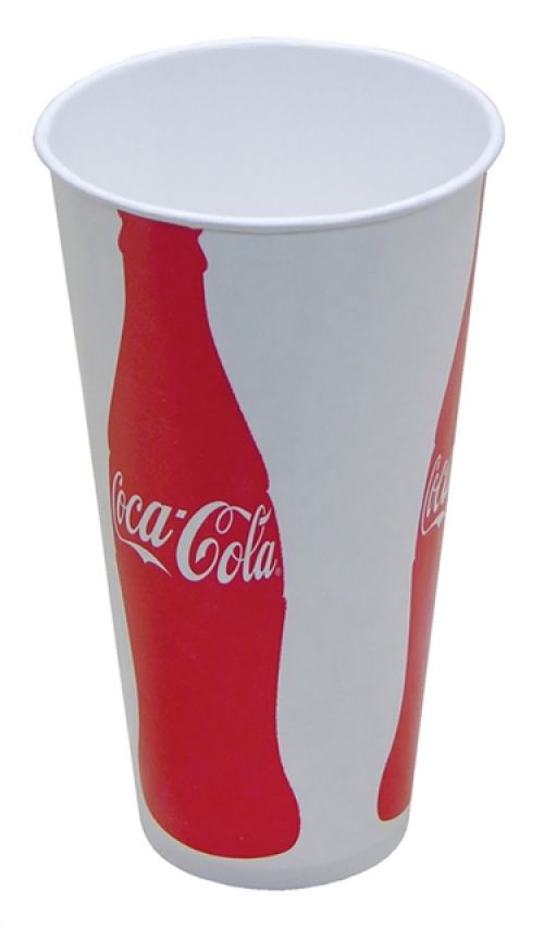 Paper Cold Cup ''Coke Iconic'' 22 oz