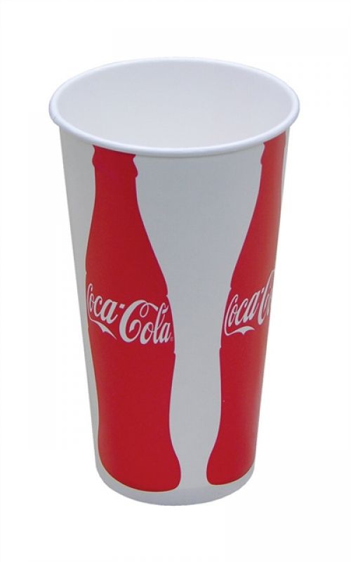 Paper Cold Cup ''Coke Iconic'' 24 oz