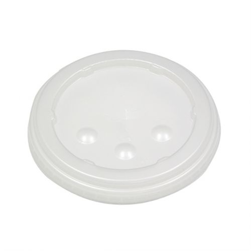 Translucent Lid for Cold Drink Cup Flat X-Slot