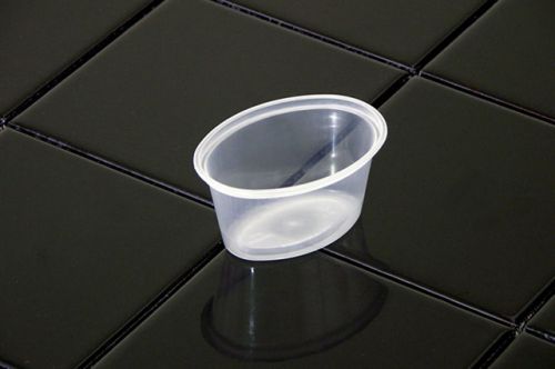 2oz Black Ellipso Portion Cup Base Only