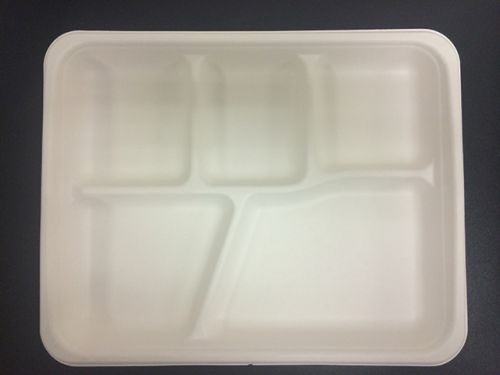 Tray 5 Sophmore Compartment White 8.5''x10.5'' 