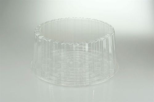 10'' Cake Container With 5'' Deep Dome Clear Base / Clear Dome