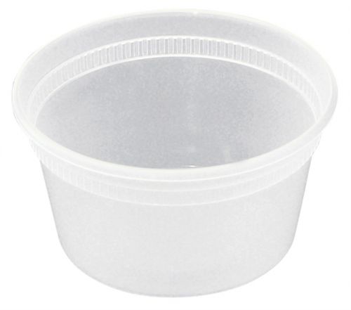 12oz Clear Container With Lid