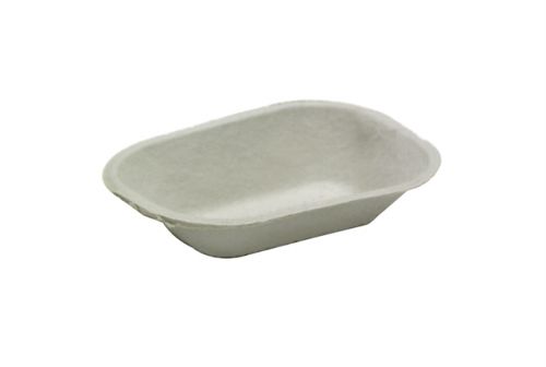 #50 Natural Pulpex Food Tray 16.875''x12.375''x16.5''