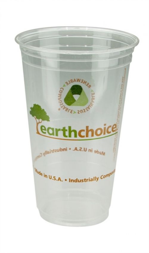 20oz PLA Clear Printed Drink Cup