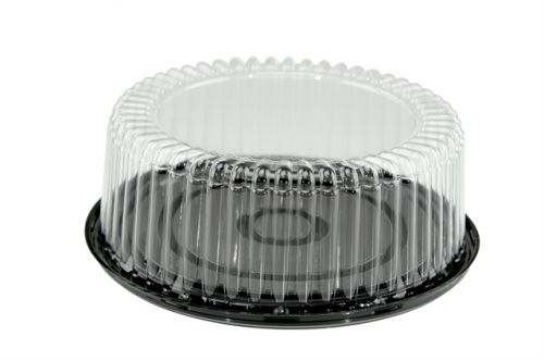 10.25'' Black Cake Base With 3.5'' Dome Fits 8 or 9'' Cake