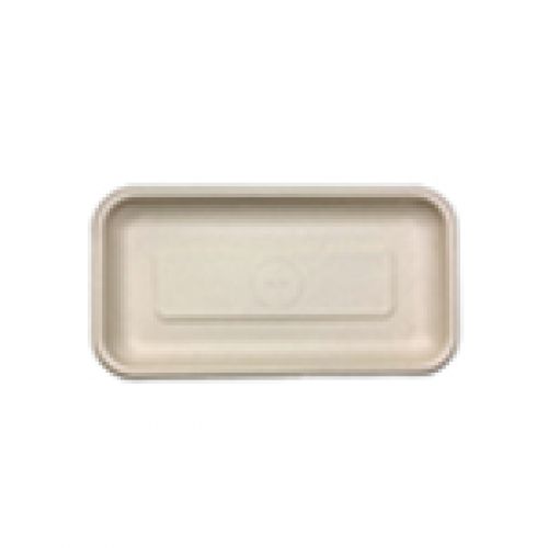 PrimeWare Tray 17S 8.3x4.5x.6 Eco-Friendly Tan Mini Trays Pack 4/125