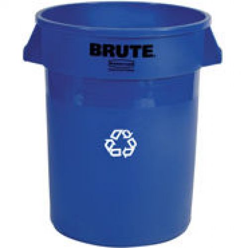 Vented Recylcling Container Blue 120.9L / 32 Gallon 