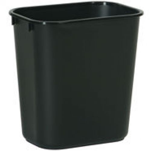 Small Wastebasket Black 12.9L / 13 Quart